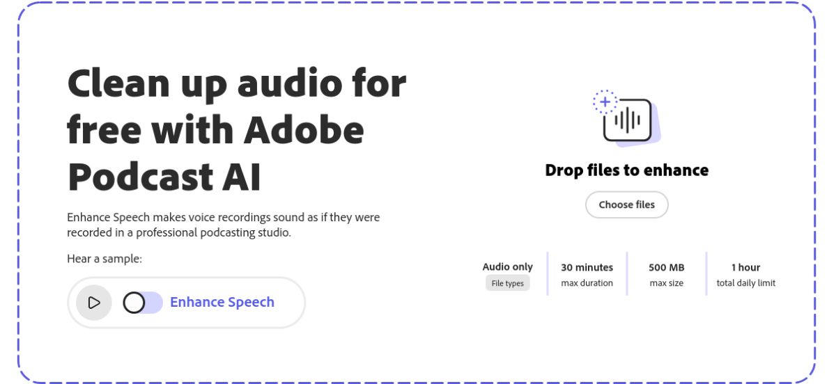 Enhancing Audio With Adobe Enhance Speech AI Audio Enhancer Tool