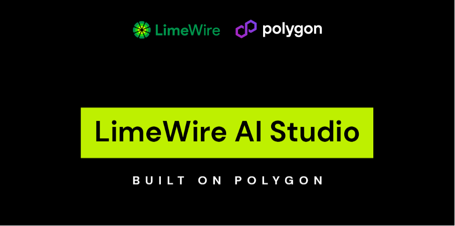 Announcing  LimeWire AI Studio in Collaboration with Polygon