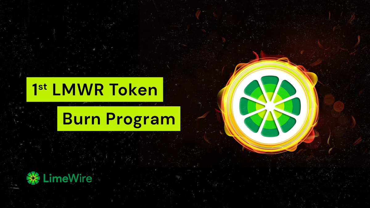 Announcing the first $LMWR Burn Program